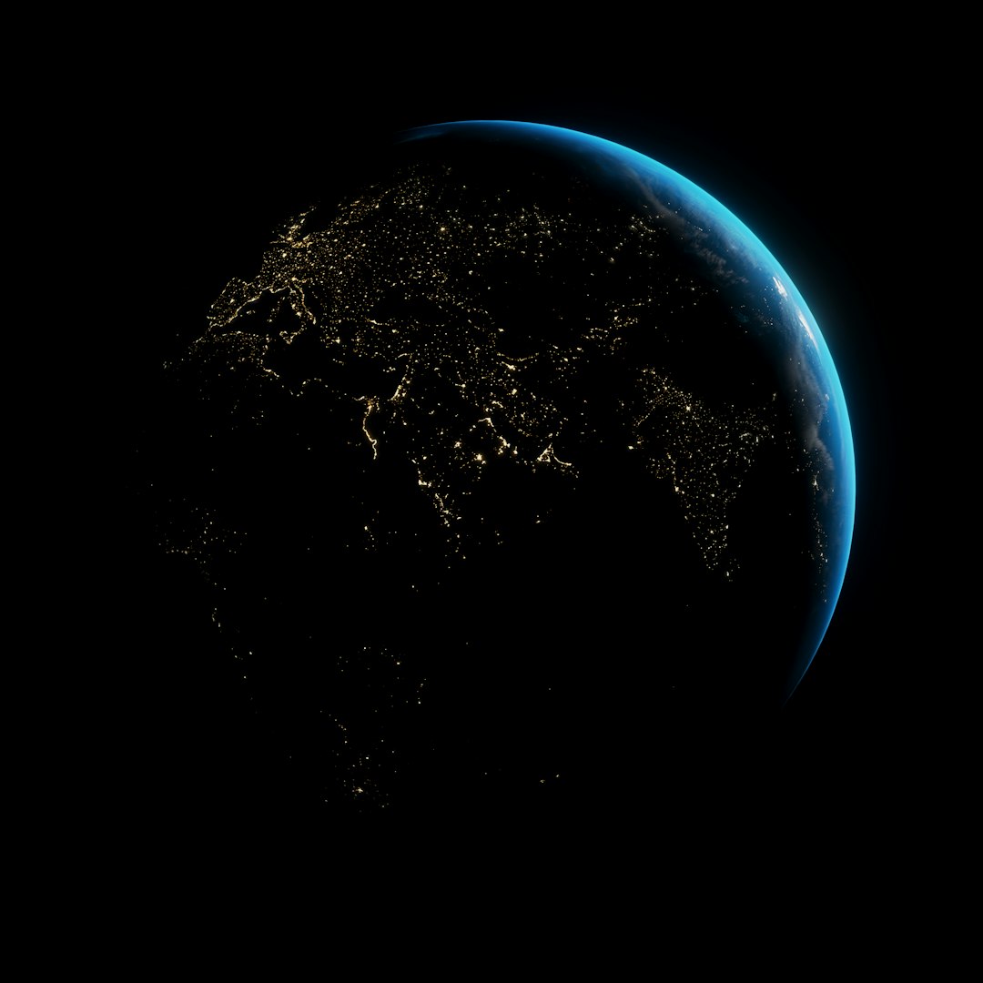 Earth at night representing the global impact of ANR treatment